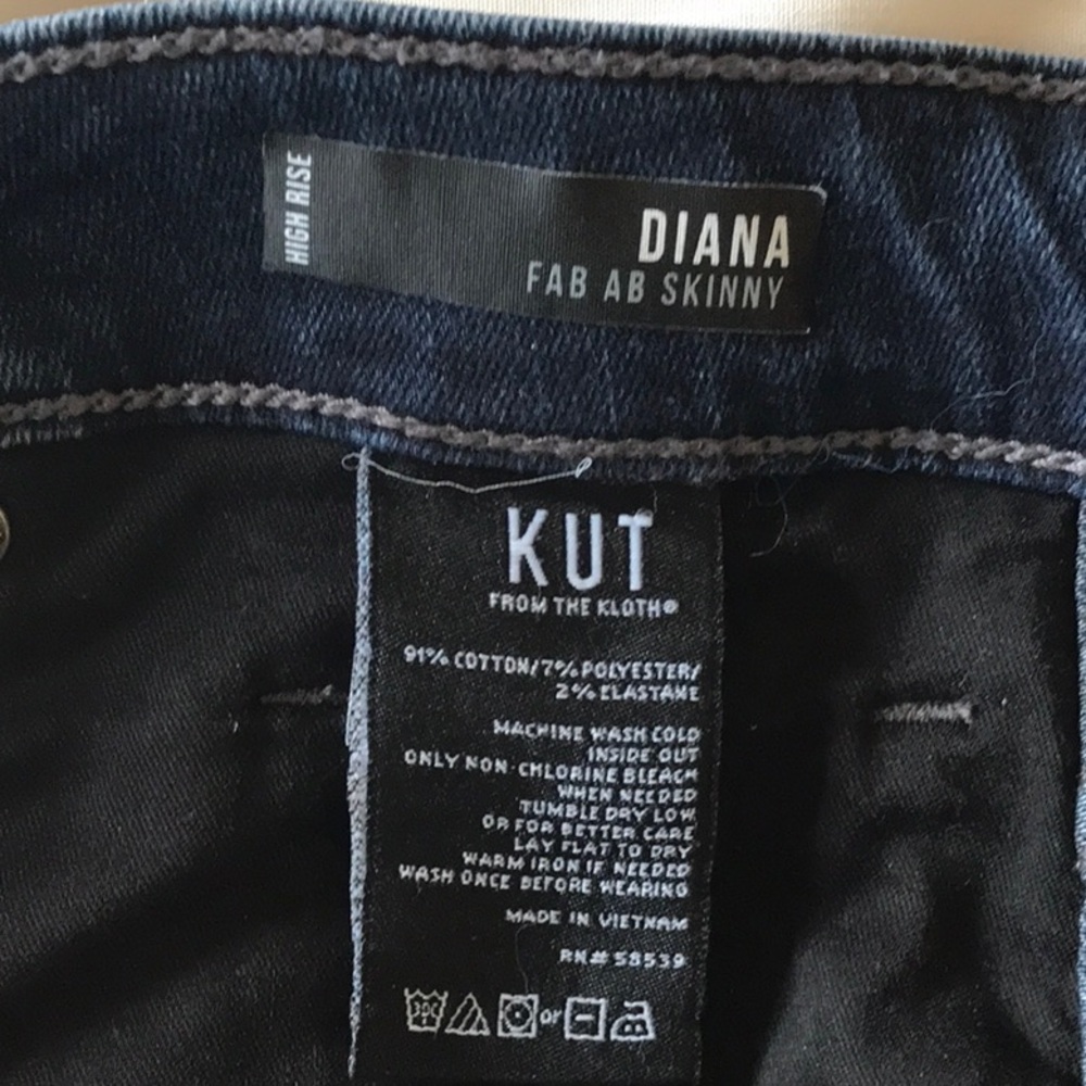 KUT High Rise Skinny - Picture 11 of 12